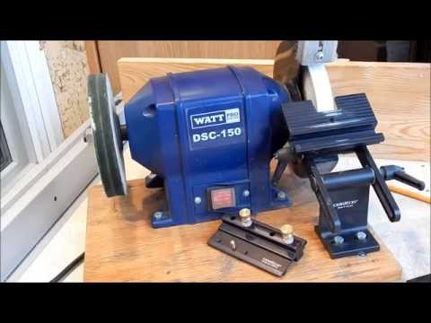 Видео: Стамески, точило и упор (подручник) от Veritas