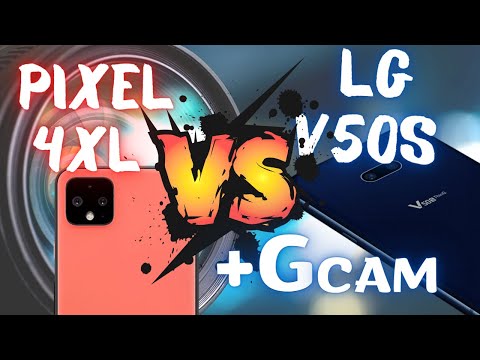 Видео: pixel 4xl vs lg v50 s фото и видео