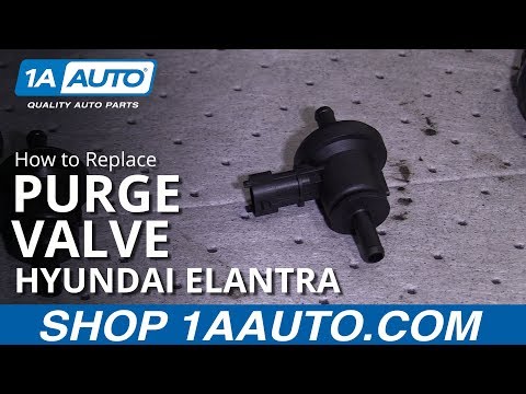 Видео: Как заменить продувочный клапан Hyundai Elantra 07-10