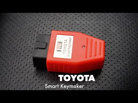 Видео: Программирование ключа тойота - Toyota Smart Keymaker (Toyota/Lexus)