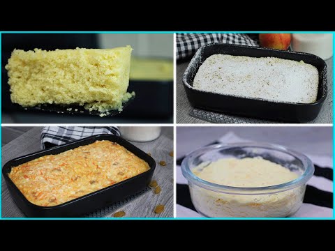 Видео: Выпечка на скорую руку. 4 Крутых рецепта в микроволновке к чаю за 5 минут