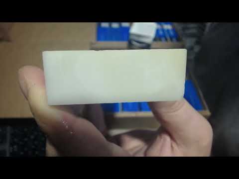 Видео: HB-6 (Norton hard arkansas) Белые и цветные