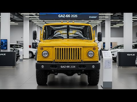 Видео: Новый ГАЗ-66 2026 — ЛЕГЕНДА ВЕРНУЛАСЬ! Армейский зверь стал роскошным внедорожником будущего!