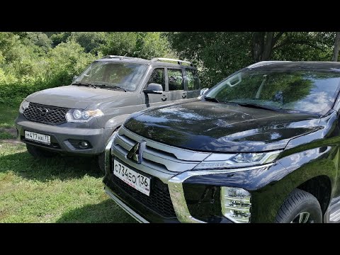 Видео: УАЗ ПАТРИОТ А/Т или МИТСУБИСИ ПАДЖЕРО СПОРТ 2021 ? Какой внедорожник выбрать?