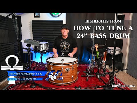 Видео: Как настроить бас-барабан 14 x 24: основные моменты