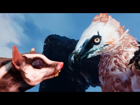 Видео: Симулятор Летающей Белки Поссум-Летяга #5 Финал AWAY The Survival Series на пурумчата