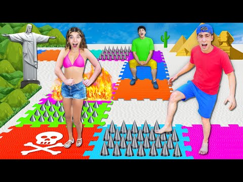 Видео: ГИГАНТСКАЯ НАСТОЛЬНАЯ ИГРА В РЕАЛЬНОЙ ЖИЗНИ !!