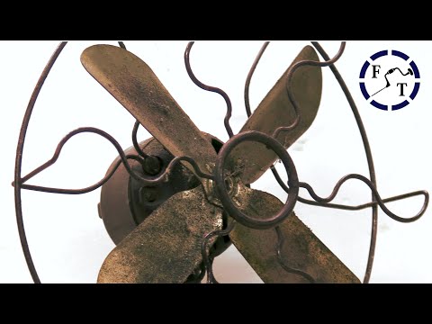 Видео: восстановление настольный вентилятор