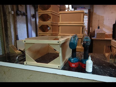 Видео: Строительство пчелопавильона. Изготовление кассеты.