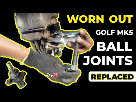 Видео: Как заменить шаровые опоры | VW Golf/Jetta Mk5
