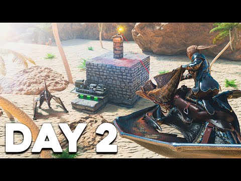 Видео: Самый напряжённый рейд ранней игры за 30 000 часов! — ARK Ascended PvP