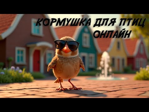 Видео: КОРМУШКА ДЛЯ ПТИЦ ОНЛАЙН/BIRD FEEDER ONLINE