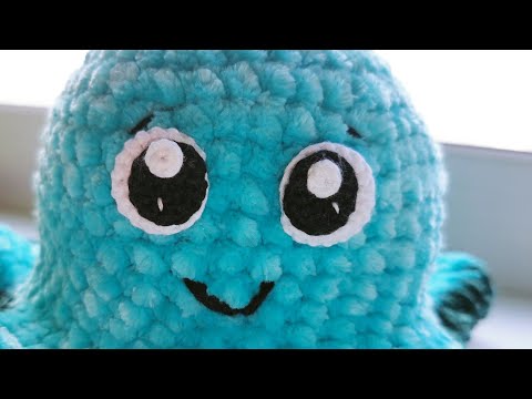 Видео: Милые глазки для игрушек крючком / Cute crochet eyes