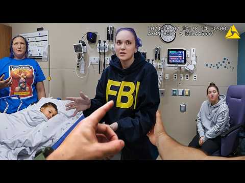 Видео: Полиция спешит на помощь после того, как проверка социального обеспечения становится тревожной