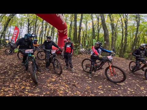 Видео: Enduro Race - змагання у Вовчинецькому байкпарку
