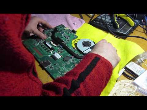 Видео: asus x75v разборка  Чистка от пыли
