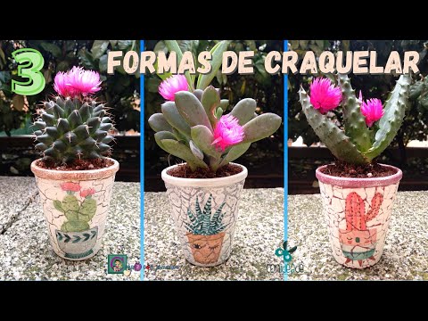 Видео: САМОУЧИТЕЛЬ 3 СПОСОБА потрескавшийся ДЕКОРИРОВАНИЕ ЦВЕТОЧНЫХ ГОРШКОВ С ПОМОЩЬЮ ДЕКУПАЖА