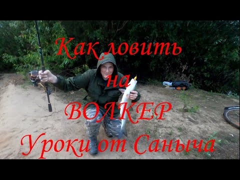Видео: Как ловить на ВОЛКЕР ? Уроки от Саныча \ #fishing #рыбалка #жерех#волкер