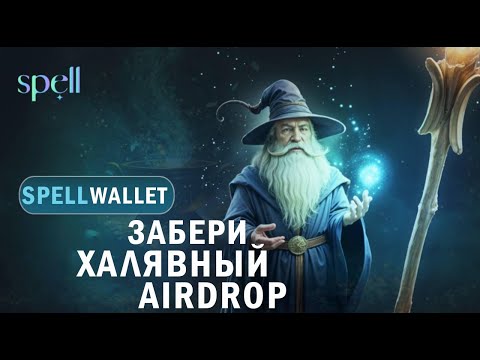 Видео: Spell Wallet - Airdrop в 150$ Успей Забрать Халявные Токены DOGS