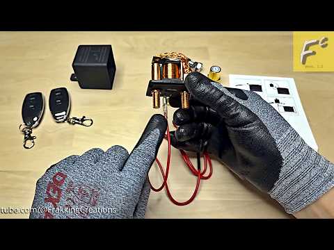 Видео: Не устанавливайте аварийный выключатель батареи дистанционного управления до просмотра этого видео.