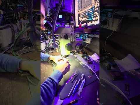 Видео: IO GPIO I2S, практика «выжигания» пробитых портов.