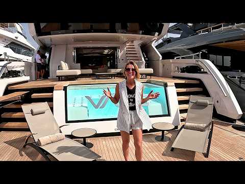 Видео: Яхта Range Explorer длиной 7000 морских миль 🤯 Тур на суперяхте OCEAN KING Ducale 120