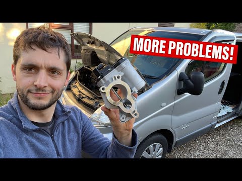 Видео: Замена клапана EGR на дизельном двигателе Nissan Primastar 2.0 M9R. ЧАСТЬ 1