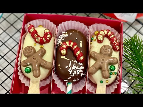 Видео: Готовим с Варей новогодние эскимо | Ксюша Лобачева