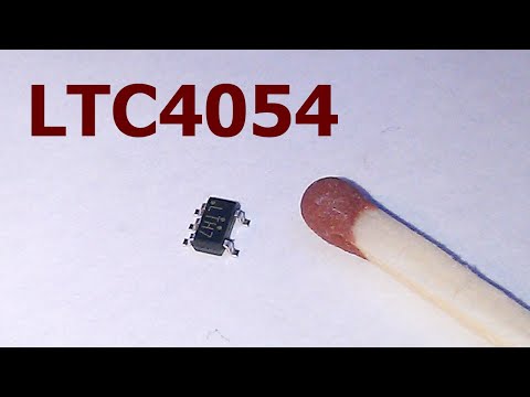 Видео: Контроллер заряда Li-Ion LTC4054