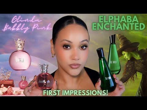 Видео: Ариана Гранде: первые впечатления от хорошего парфюма! 💗💚 Elphaba Enchanted + Glinda Bubbly Pink 💗