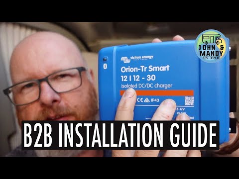 Видео: Установка изолированного зарядного устройства DC-DC Victron Orion B2B