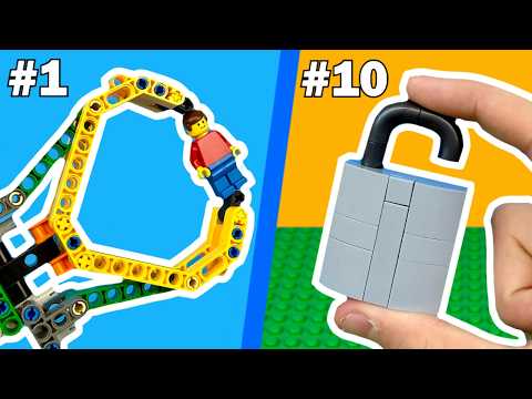 Видео: Реальные механизмы в LEGO...