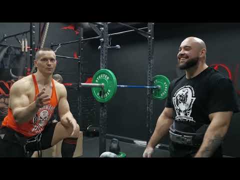 Видео: На кону 100 тыс руб, гиревик поспорил со стронгменом. Рекорды Шамея