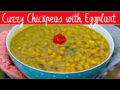 Видео: Удивительное карри с нутом и баклажанами | Карри Чанна и Алу с байганом