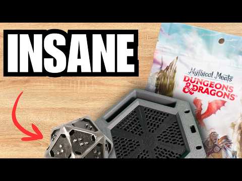 Видео: 17 СТРАННЫХ аксессуаров D&D (не только игральные кости)