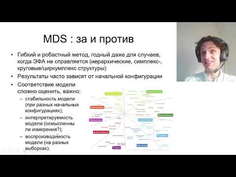 Видео: 10 05 Многомерное шкалирование