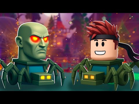 Видео: Получил НОВУЮ секретку Gigalitraktos Spidorobos в Хэллоуин ивент в Brainrot Evolution Роблокс !