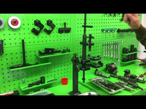 Видео: Струбцина для разборки и сборки форсунок Common Rail и насос форсунок. ST01