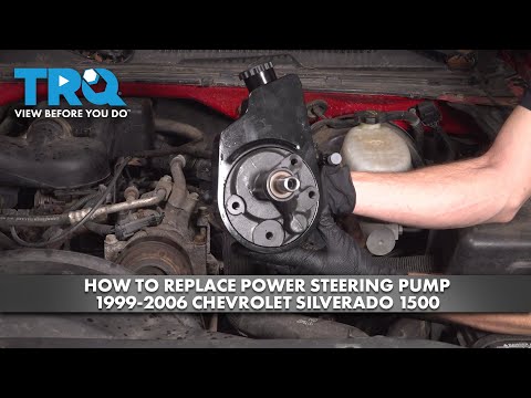 Видео: Как заменить насос гидроусилителя руля на Chevrolet Silverado 1500 1999-2006 годов