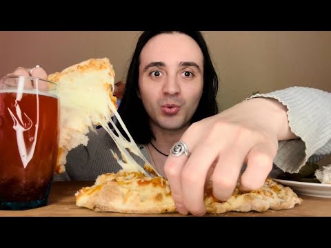 Видео: МУКБАНГ ПИЦЦА / mukbang pizza не #асмр