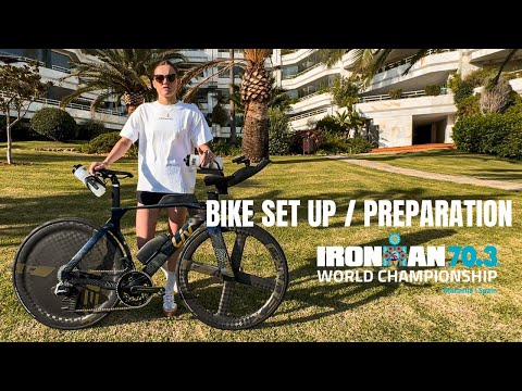 Видео: Подготовка велосипеда к чемпионату мира Ironman 70.3 | Подготовка к гонке | Профессиональный триа...
