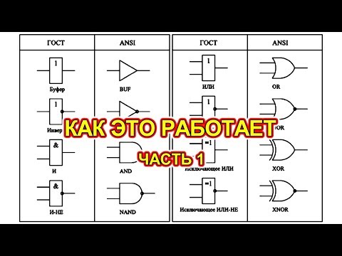 Видео: Как работают логические элементы. Часть1