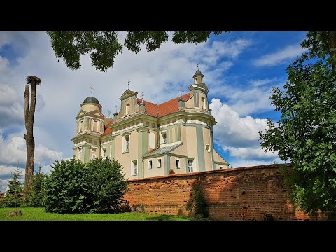 Видео: Лучай - Костел Святого Тадеуша [1776 год, Интерьер]