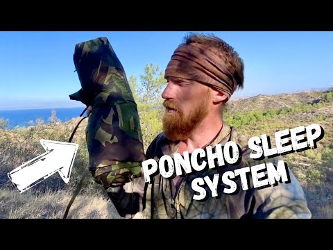 Видео: Почему я обожаю спальный мешок-пончо Ranger Roll Poncho (голландской армии)