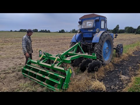 Видео: Новая модернізована дискова борона для т 40