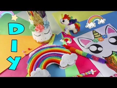 Видео: СНОВА В ШКОЛУ 🦄 ЕДИНОРОГИ и РАДУЖНАЯ КАНЦЕЛЯРИЯ / DIY Back To School Unicorn