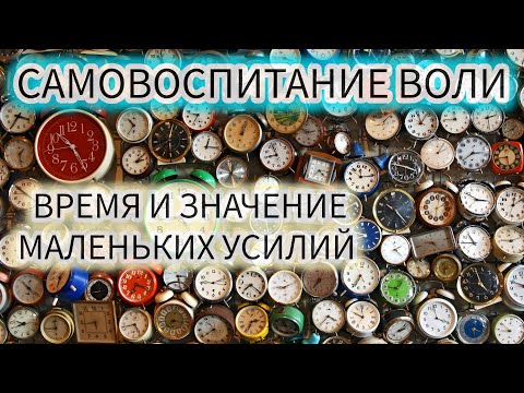 Видео: САМОВОСПИТАНИЕ ВОЛИ N 9/ВРЕМЯ И ЗНАЧЕНИЕ МАЛЕНЬКИХ УСИЛИЙ/ЖЮЛЬ ПЭЙО И ПСИХОЛОГ ДЕНИС ДМИТРИЕВ
