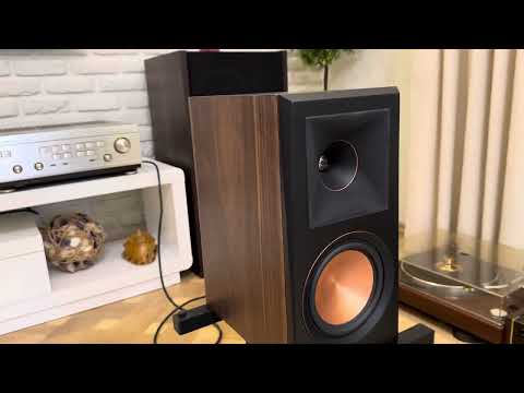 Видео: Klipsch RP-600M после реставрации Luxman L-540