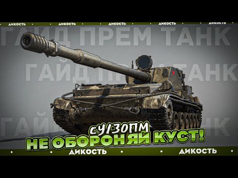 Видео: СУ130ПМ Он правда может не стоять в кусту- Гайд Tanks Blitz