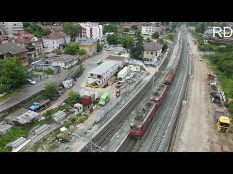 Видео: Ремонт на гара Белово и коловозното развитие - 03.06.23